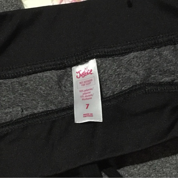Justice girls pants size 7 - Picture 4 of 4